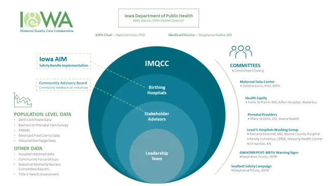 IMQCC Organizational Chart